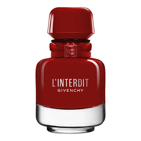 givenchy l'interdit rouge yorum|l interdit rouge ultime.